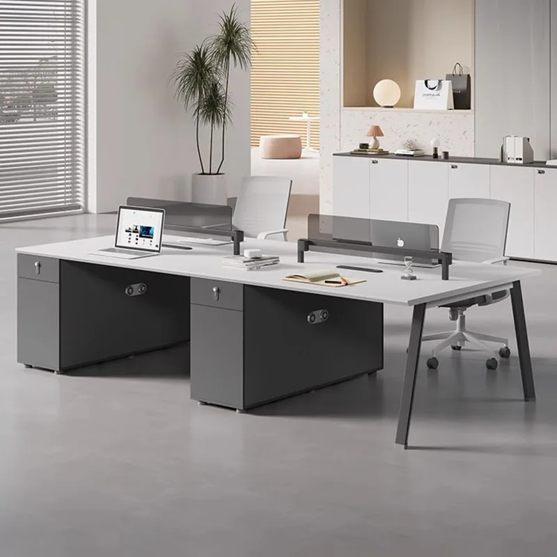 Makeup Desktop Office Desk Coffee Writing Console Luxury School Cheap Monitor Office Desk Meeting Table Pliante Furniture HDH