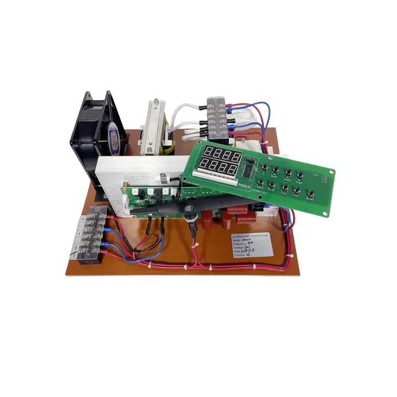 28 كيلو هرتز أو 40 كيلو هرتز 3000 واط مولد تنظيف الاجتياح بالموجات فوق الصوتية Pcb مع التحكم في الوقت والتدفئة لجهاز الغسيل بالموجات فوق الصوتية