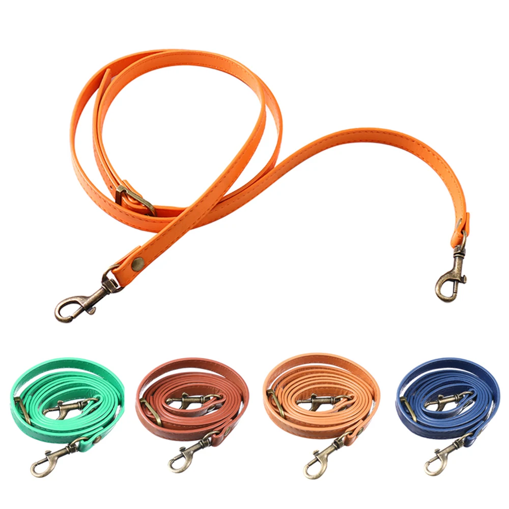 120cm PU Leather Adjustable Shoulder Bag Strap Thin Soft Handles For Handbag Women Purse Messenger Bag Strap DIY Bag Accessories