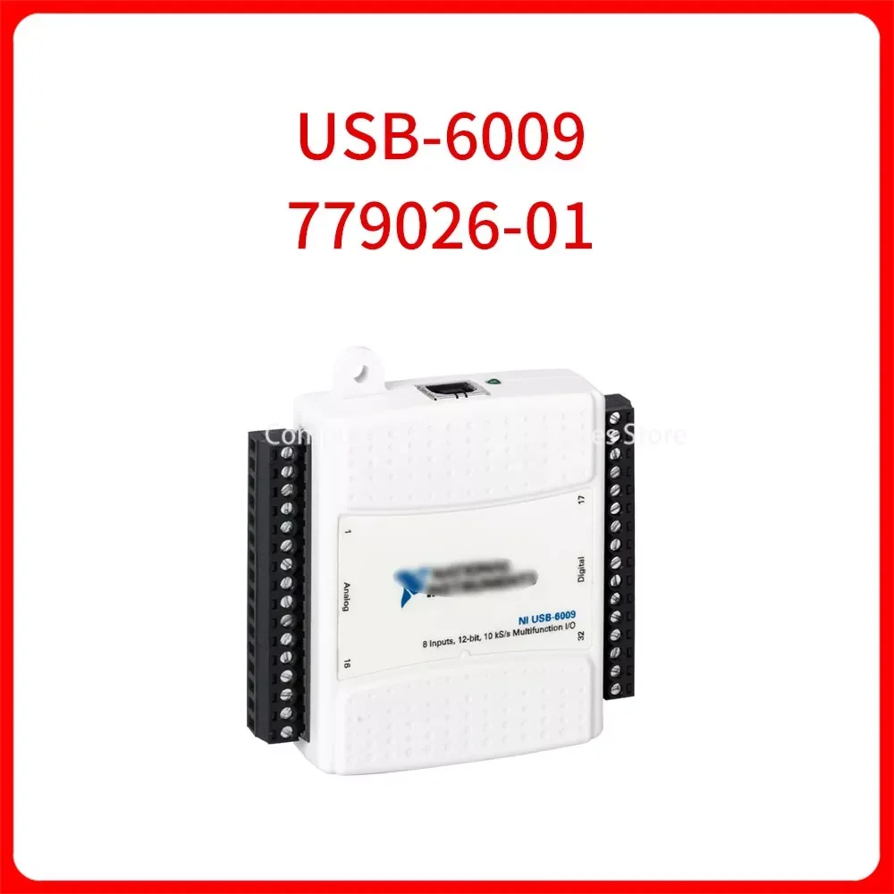 

Original USB-6009 USB Data Acquisition Card DAQ 779026-01 48 KS/s Low-cost Multi-function DAQ Card Data Collection Card