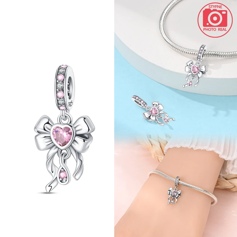 Charms Plata Summer Ice Cream Anhänger Silberfarben für Charms Silberfarben Original Armband für die Schmuckherstellung