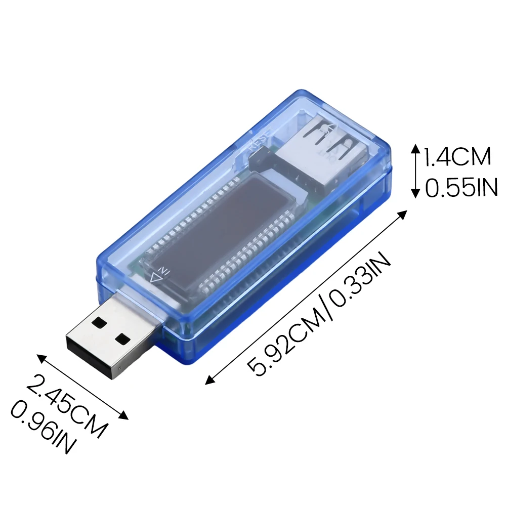 DC 4-20V USB Current Voltage Capacity Tester mobile power supply battery capacity tester Digital voltmeter