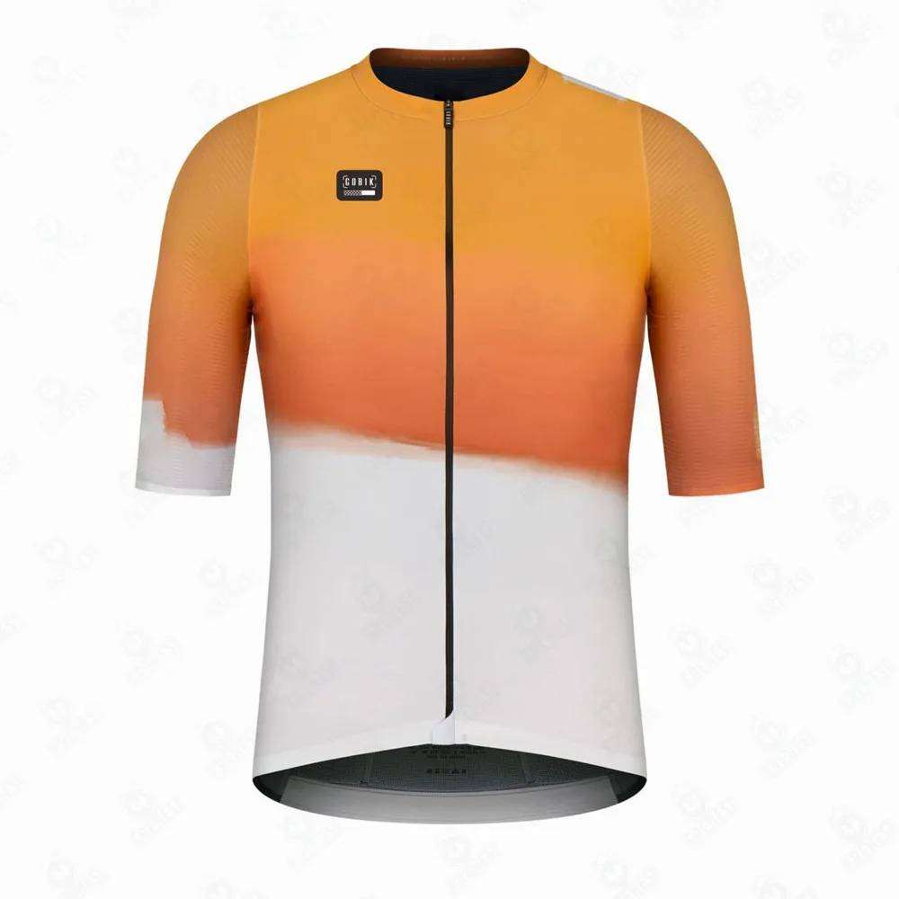 Cobik-Conjunto de ropa de ciclismo para hombre, Jersey de manga corta de Muskmelon CX Pro Team, camisetas de verano, pantalones cortos de triatlón, uniforme