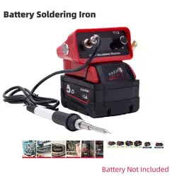 Portable Welding Station, Cordless Welding Iron Station, Fast Heating Digital Display For Milwaukee m18 (Battery Not Included)