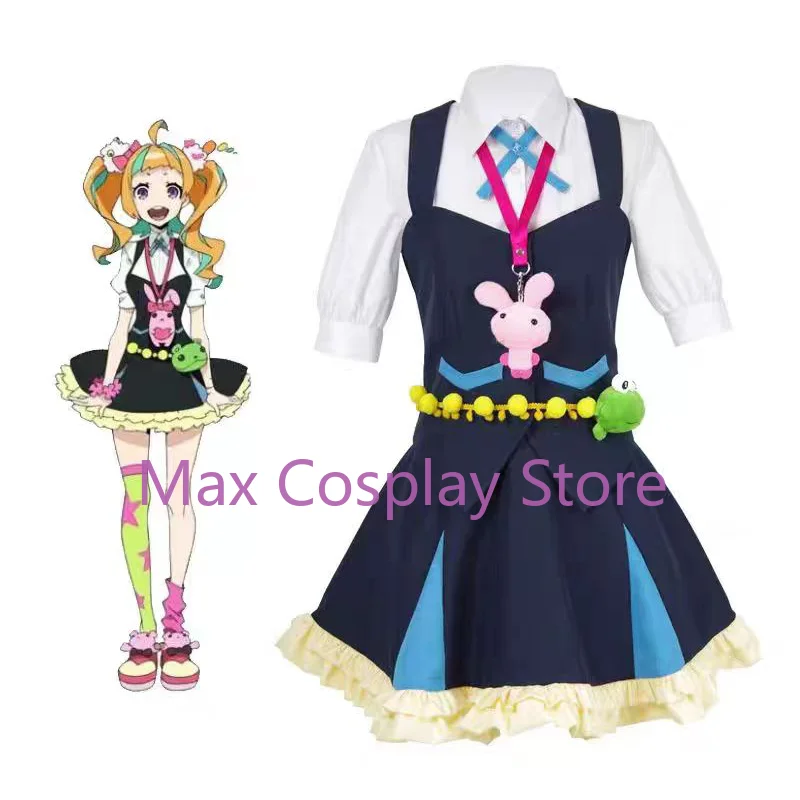 Max Cos Anime Kiznaiver Cosplay Niyama Nico Costume Party Uniform Full Set Kawaii Lolita Suit