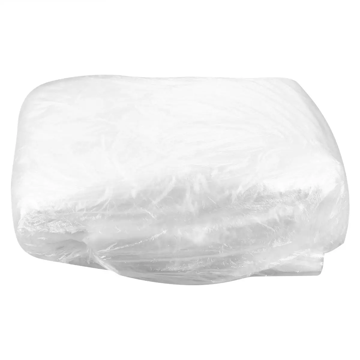 

100pcs Car Disposable Seat Plastic Seat Cover Seat Cushion Cover Car Interior Supplies (Transparent)