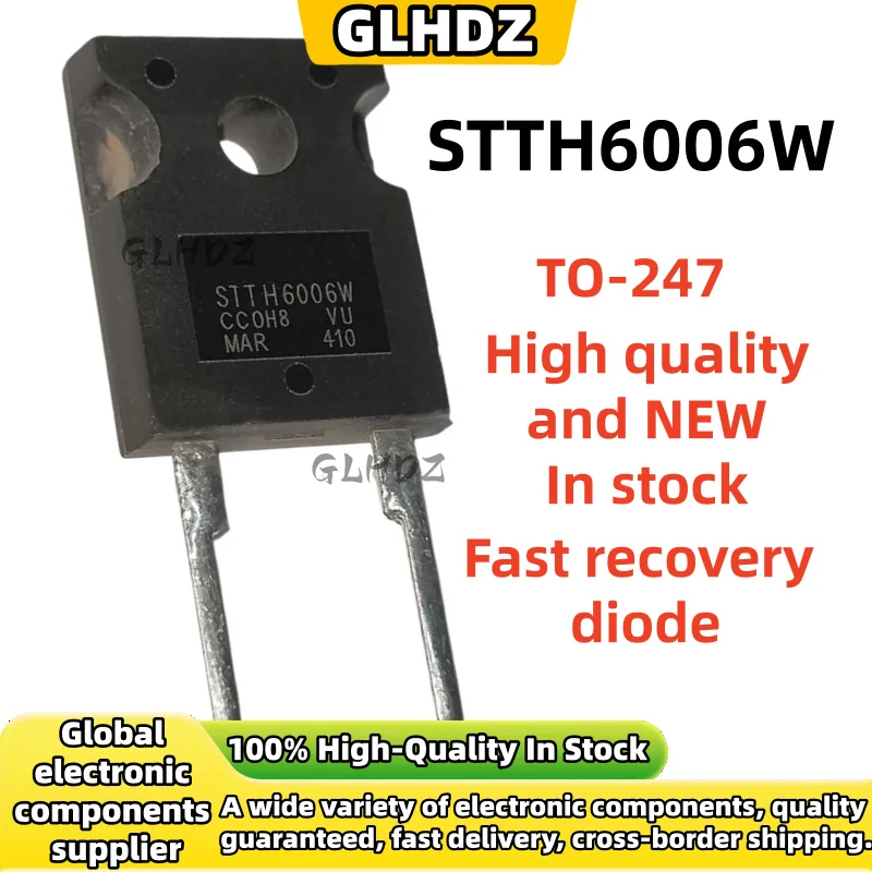 5-10Pcs STTH2006W STTH3006W STTH6006W STTH30R06W TO-247 High quality and NEW In stock