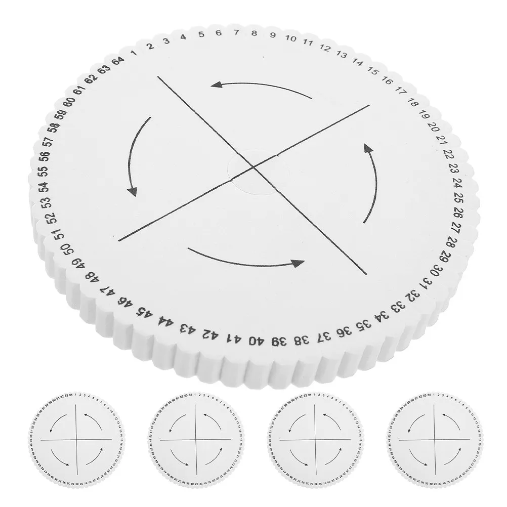 

Набор из 5 утолщенных дисков для кумихимо на 64 отверстия для плетения браслетов, изготовления украшений, рукоделия и творчества