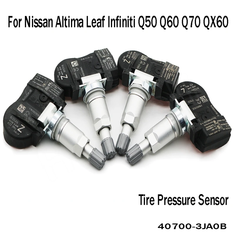 2Pcs Tire Pressure Sensor TPMS 40700-3JA0B For Nissan Altima Leaf Infiniti Q50 Q60 Q70 QX60 Tire Pressure Monitor System