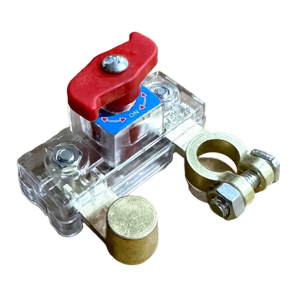 12V 24V Car Battery Disconnect Switch Isolator Power Cut Off for Vehicles Including Trucks RVs Buses Ships Trailers