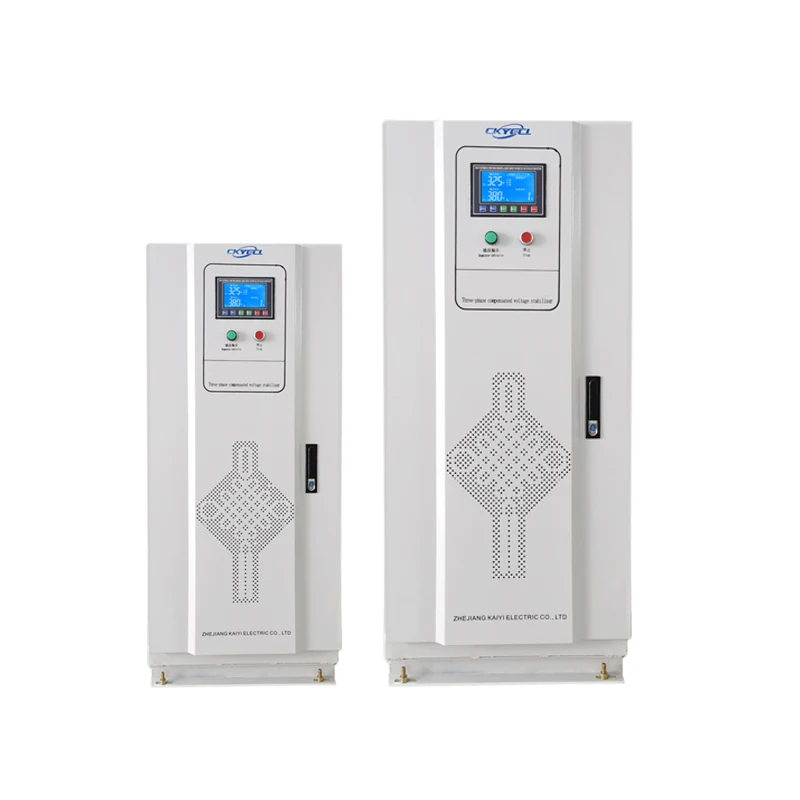 KY SBW3-200KVA Manufacturer 300V 450V 380V three phase automatic voltage regulator full compensation voltage stabilizers AVR ce