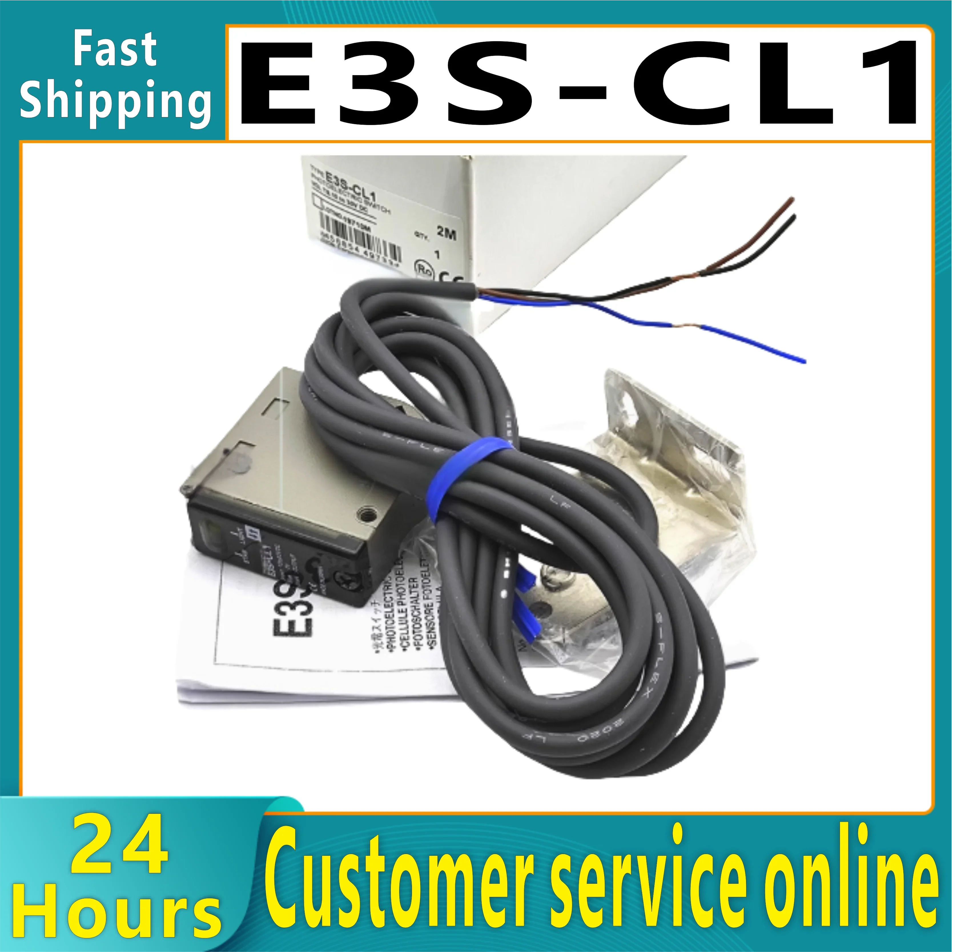 

Brand New Original E3S-CL1 E3S-CL2 E3S-CD11 E3S-CT11 E3S-CD12 E3S-CT61 E3S-LS3N E3S-AT11 E3S-AR11 PLC sensor