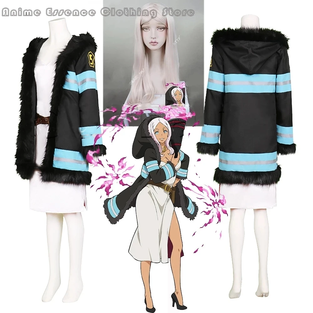 Fire Force Enen No Shouboutai /Enn Enn no Shouboutai Princess Hibana Cosplay Costume Halloween for Women Men Unixsex Custom made