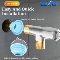 ZEXEF Faucet Silicone Sealing Gasket Threaded Pipe Hose Silicone Sheet Washer Seal for Plumbing Plug Prevent Leakage