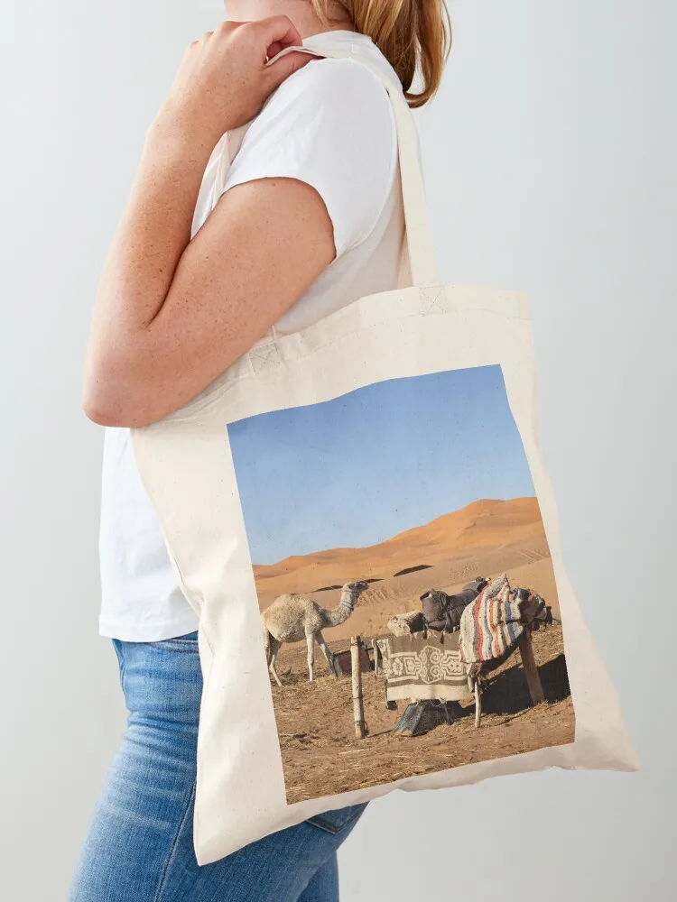 The Camel Station Tote Bag eco pack reusable shopping bag tote bag custom Cloth bags Canvas Tote