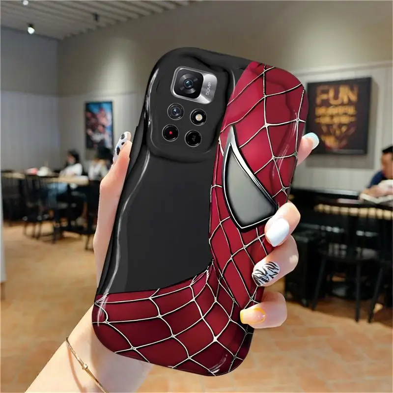 Marvel Spiderman Venom Case for Xiaomi Redmi Note 11 Pro 5G 12S 11S 12 13 Pro Plus 9 10 Pro 10 13 5G Capa Coque Cover