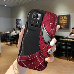 Marvel Spiderman Venom Case for Xiaomi Redmi Note 11 Pro 5G 12S 11S 12 13 Pro Plus 9 10 Pro 10 13 5G Capa Coque Cover