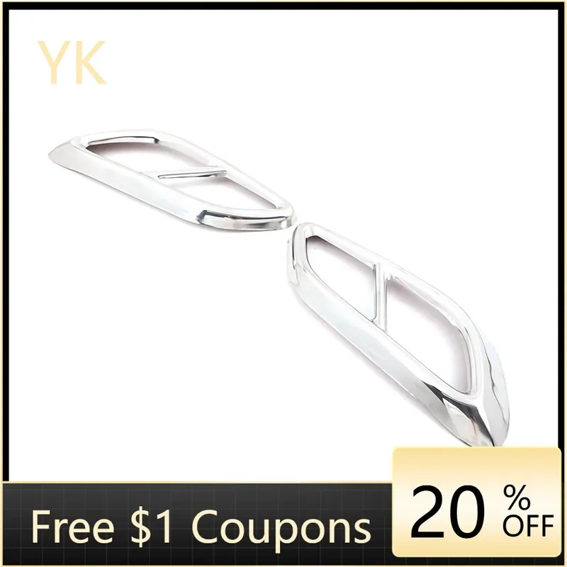 

For Mercedes Benz E Class CLE W214 2024-25 Car Exhaust Muffler Exhaust Pipe Cover Trim Car Accessories(Sport Version)