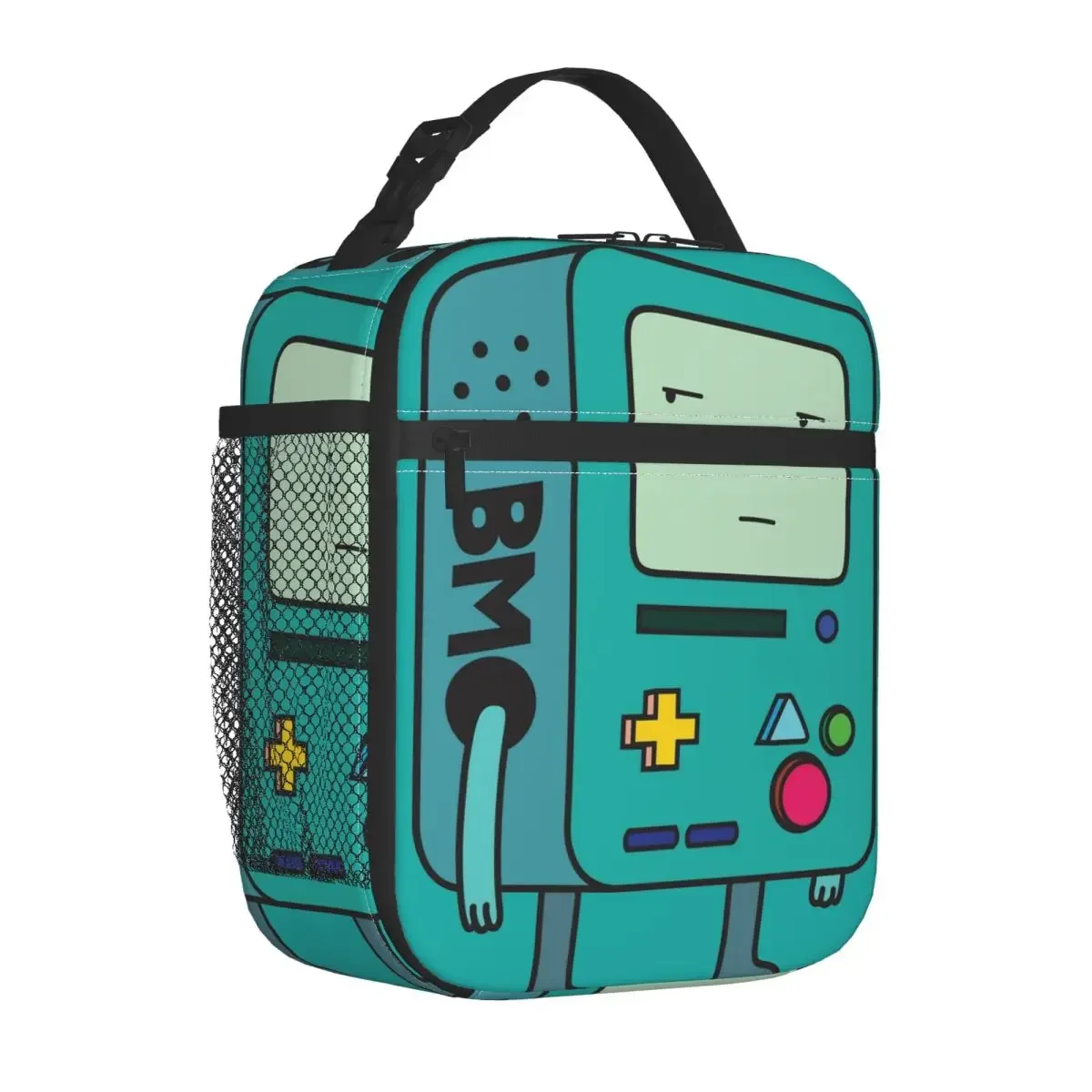 BMO Adventure Times Insulated Lunch Bag Thermal Bag Meal Container Game Life Leakproof Tote Lunch Box Food Handbags Picnic