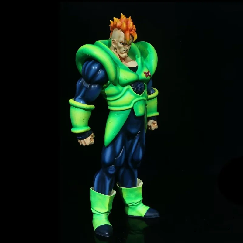 Dragon Ball Z Android 16 Anime Figure Ornaments Dr.gero Cell Ornaments Action Statue Figure Model Kids Toy Festival Gifts