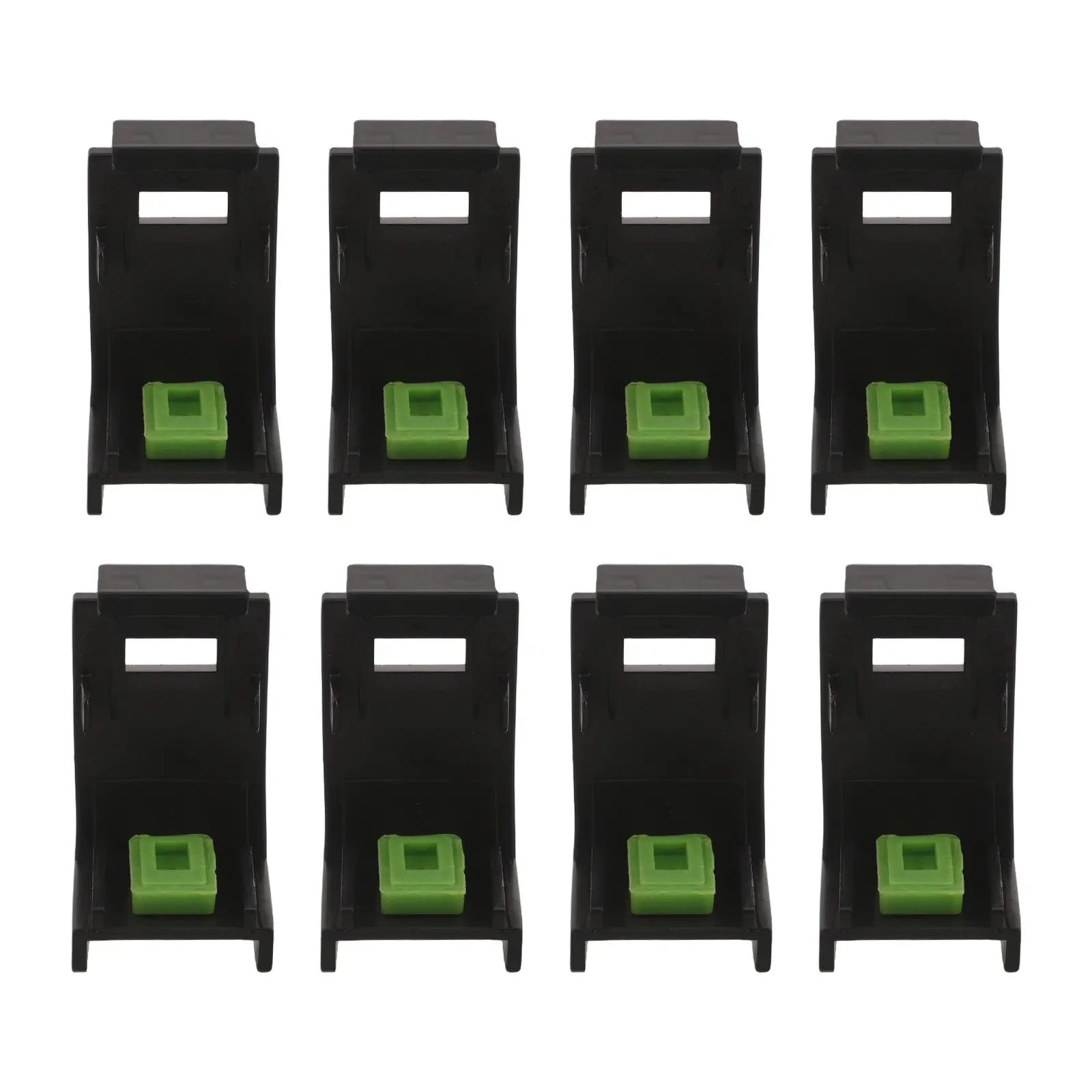Ink Cartridge Refill Tool Kit 8 Piece Filling Holder Leak Prevention Positioning Clips Printer Supplies