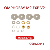 OMPHOBBY M2 EXP V2 RC Helicopter Accessories Metal Gasket Set 1 set OSHM2044