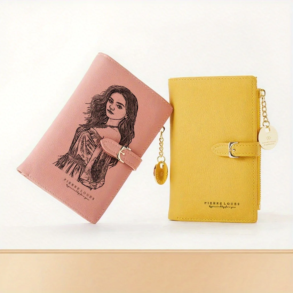 Customized Photo Women's Wallet Multi Functional Card Clip Coin Purse Suitable for Christmas Mother's Day  Valentine's Day Gifts