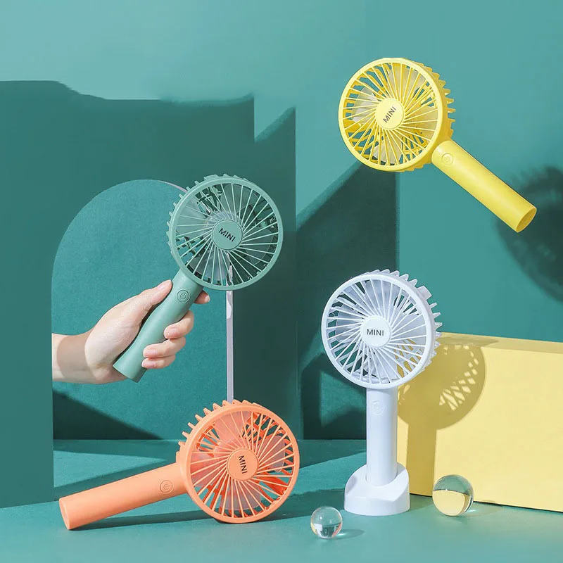 

JOYLOVE Net Celebrity With The Same Portable Mini Fan Student Hand-held Small Fan Desktop Hand-held USB Small Electric Fan