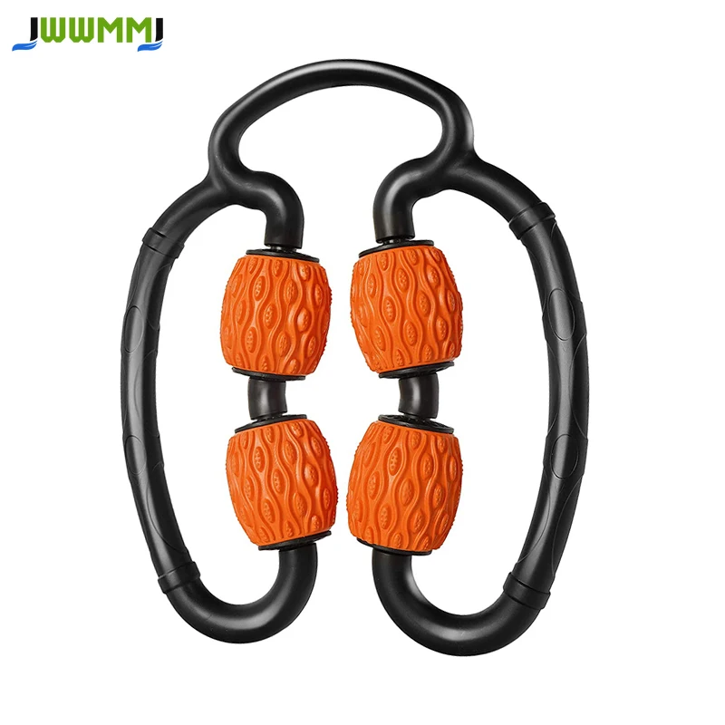 1pcs Circular Massage Roller for Deep Tissue Muscle Relaxation Circular Yoga  Roller Muscle Relaxation Leg Clamp Massager