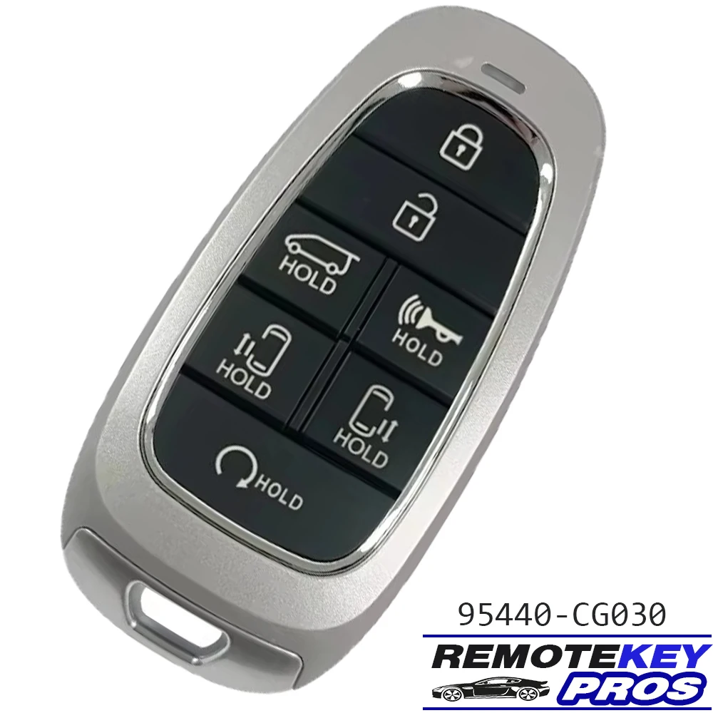 

DIYKEY P/N: 95440-CG030, FOB-4F28 для Hyundai Staria 2021 2022 Смарт-ключ без ключа 433 МГц Hitag 3 ID47 Чип 7 кнопок без ключа Go