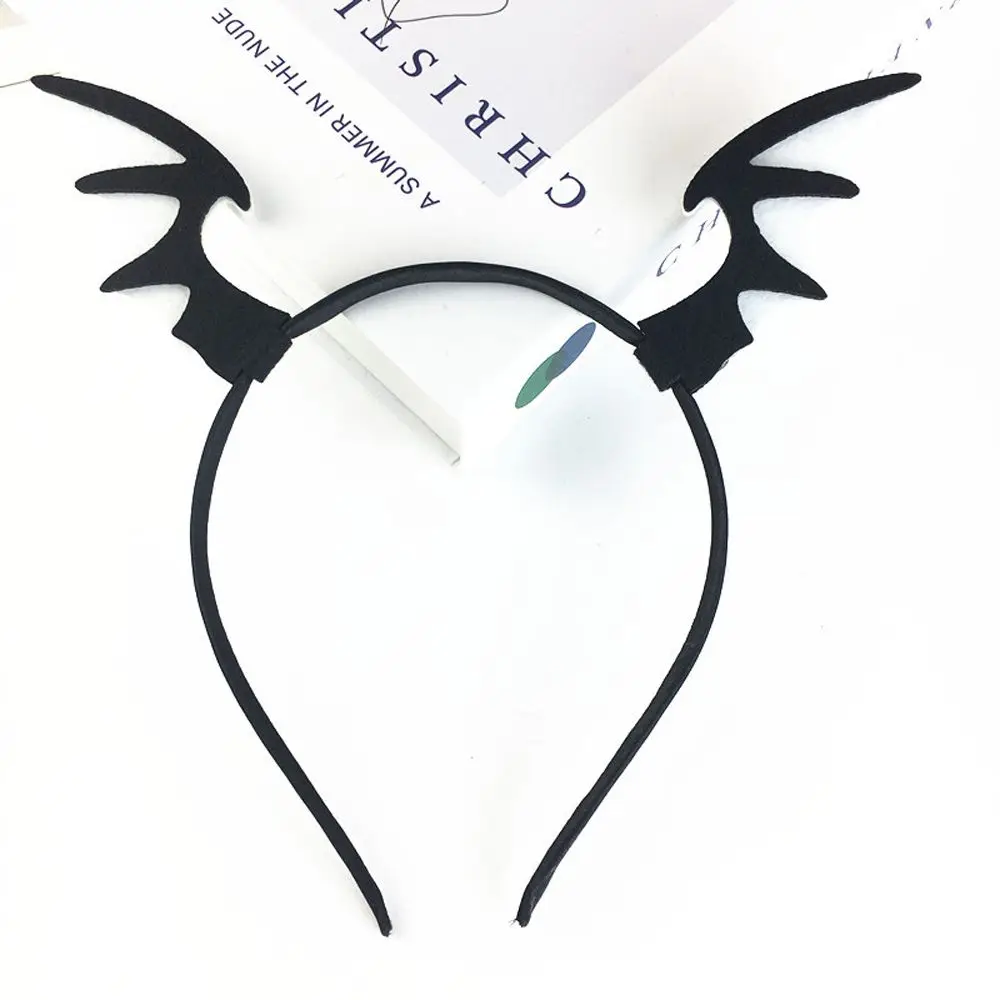 

Головной убор на Хэллоуин, костюм паука для девочек, Нескользящая летучая мышь, уши животных, корейские повязки для волос, женский обруч для волос, повязка на голову на Хэллоуин