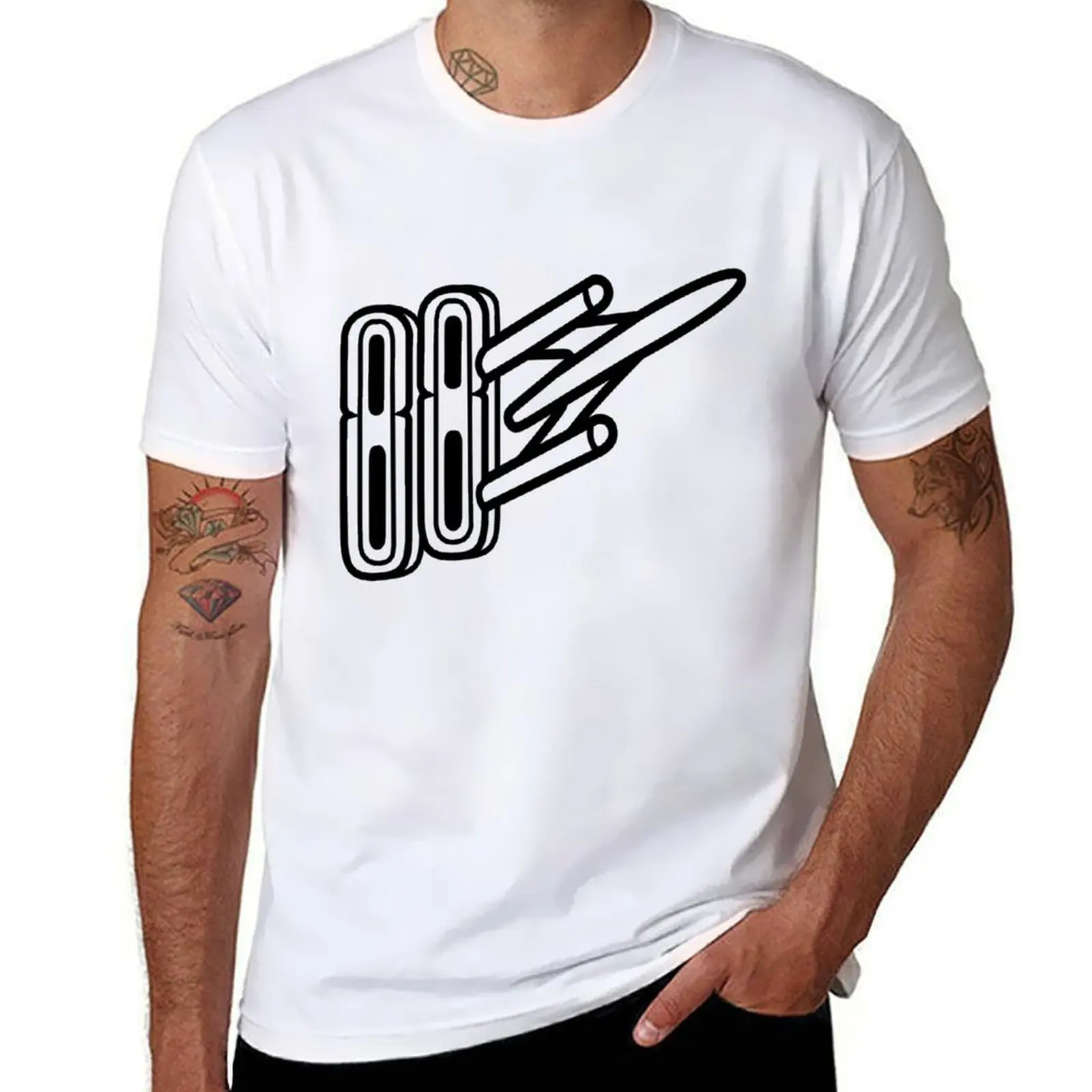 Oldsmobile Rocket 88 Badge T-Shirt plus size clothes graphics t shirt men