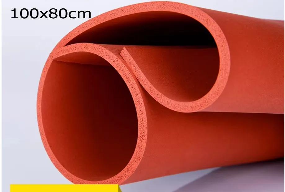 Large Size Heat Press Silicone Pad Mat 100x80x1cm High Temperature Resistant X1pc