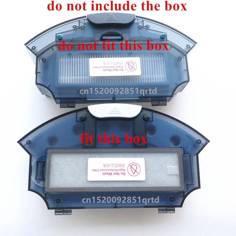 Vacuum Cleaner Dust Hepa Filter for ZACO Ilife A10s A80 PLUS L100 A80 MAX A9S Robotic Vacuum Cleaner Parts Dustbin Filters Hepa