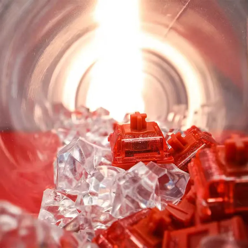 

Gateron Magnetic Jade Ruby switch, Limited Edition, Freely setting pre-travel, Hall Sensor Effect for Magnetic Keyboard Gaming