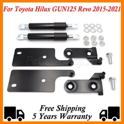 Car Rear Tailgate Slow Down Support Rod Lift Strut Bar Gas Shock Damper A Set For Toyota Hilux GUN125 Revo 2015-2021