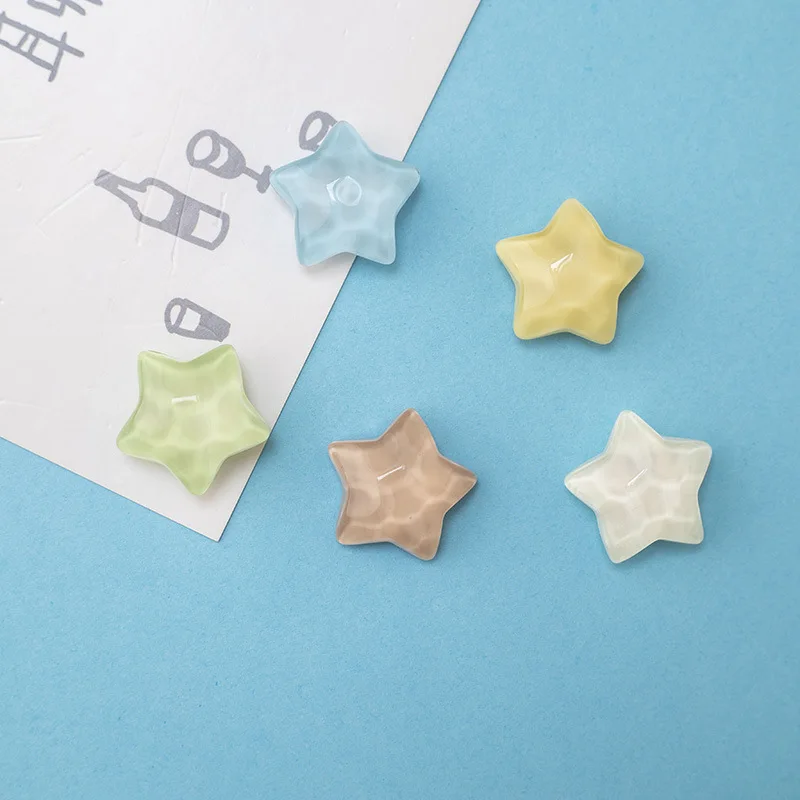 5-10-15pcs Water Ripple Star Shaped Fridge Magnet Home Decor Photo Message Note Holder Whiteboard Refrigerator Magnets