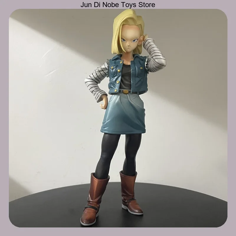 

26.5cm Android 18 Standing Pose Bishoujo Anime Figure Model Statue Collection Desktop Decoration Ornament Toys Gifts for Fans