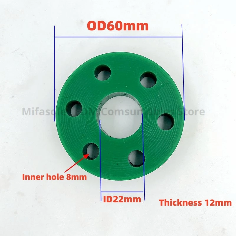 WEDM Wire Cut Coupler Buffer Aprons Six Holes 60*12*22mm for CNC EDM Wire Cutting Machine Accessories view 2