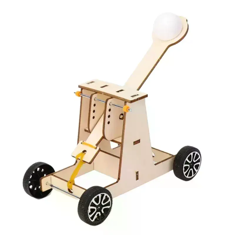 1 مجموعة مجموعة تجربة العلوم والتعليم نموذج اللعب علوم الفيزياء وسائل تعليمية للأطفال هدية DIY لعبة المنجنيق #5