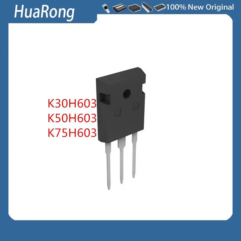 

10Pcs/Lot K30H603 K50H603 K75H603 TO-247