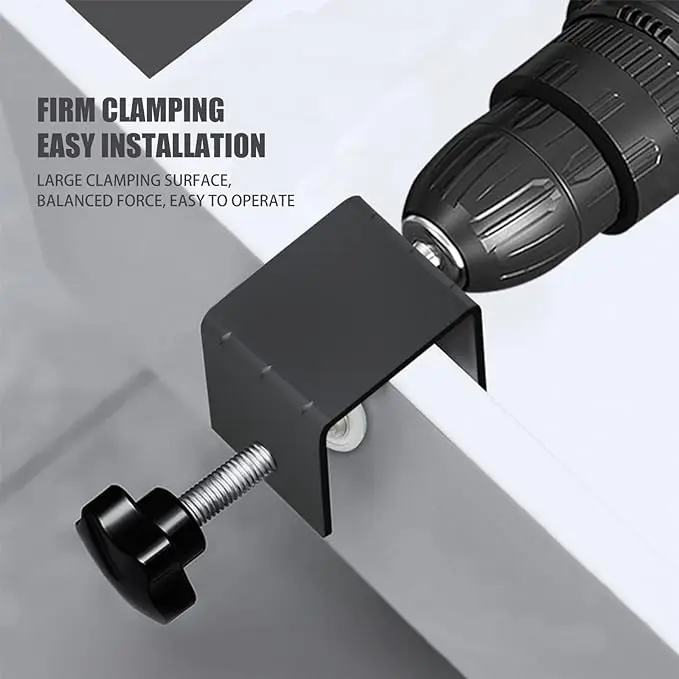 مصدر المصنع تركيب درج سريع التركيب لمشبك أداة النجارة 4 قطعة لكل صندوق مشبك درج المختبر