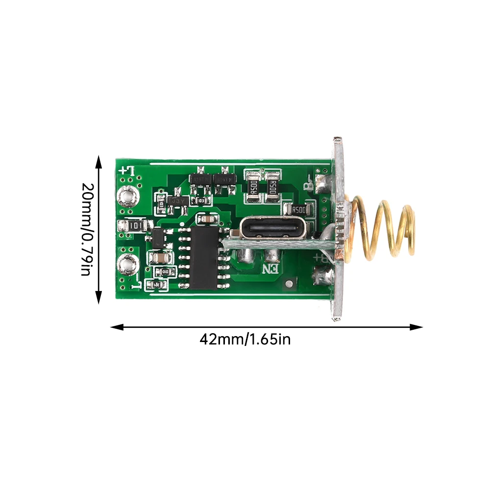 6-8.4V 18650 26650 Dual Lithium Driver Board Lighting Flashlight Accessories Centre Switch For two 18650 or 26650 Batteries