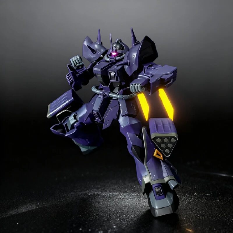 HG 1/144 Ms-18e カンプファー組み立てモデルキット ダーククールアクションフィギュア 可動ジョイントロボットモデルキット プラスチックモデル 男の子のギフト