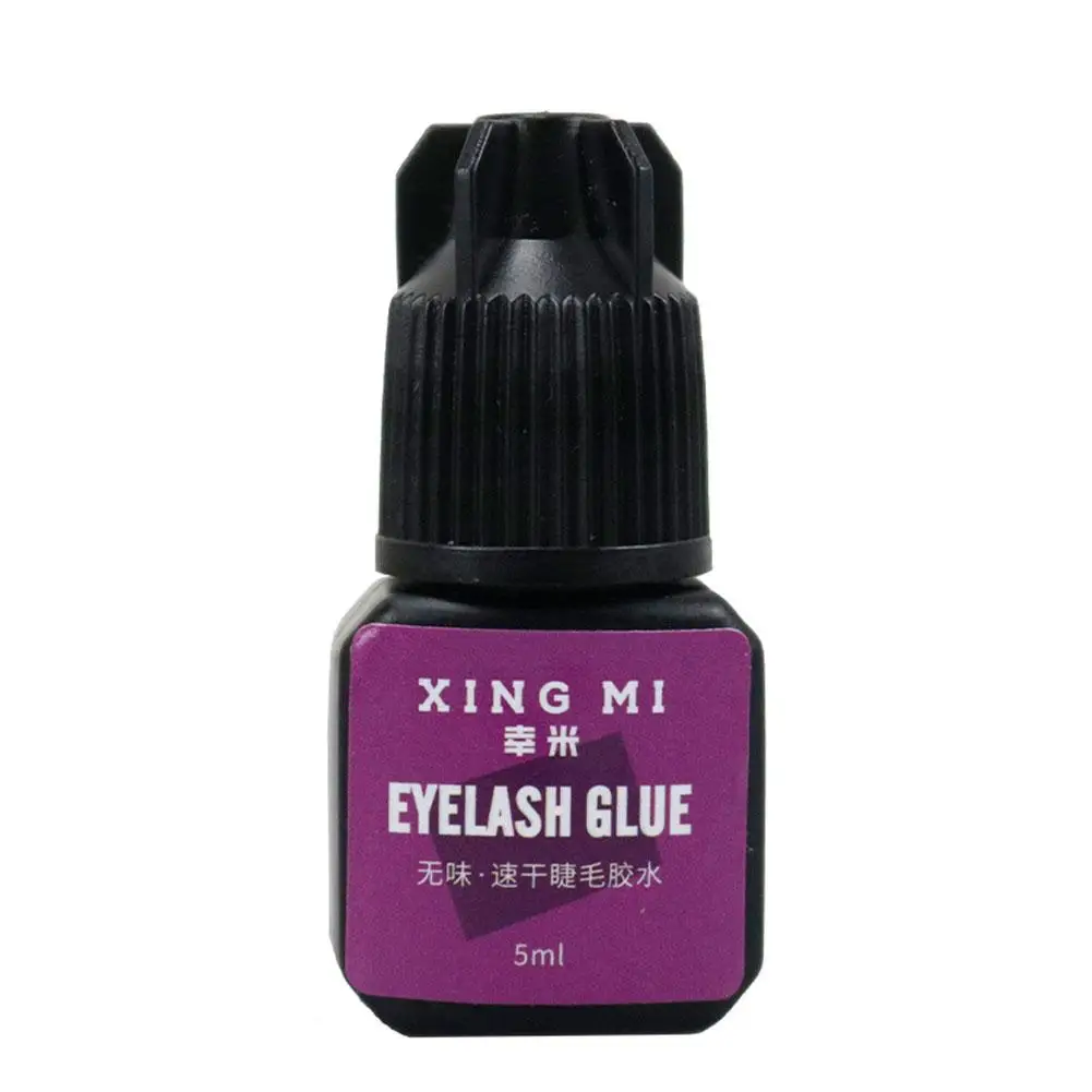 5ml 1 segundo secado rápido fuerte extensión de pestañas postizas adhesivo pegamento rápido pestañas sin pegamento irritante maquillaje negro secado M O8L1