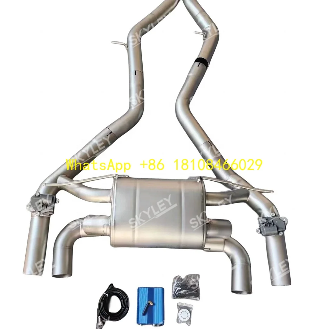 

Выхлоп Catback для Bmw M2 Competition F87 3.0t 2018-2023, титановая выхлопная система средней трубы равной длины