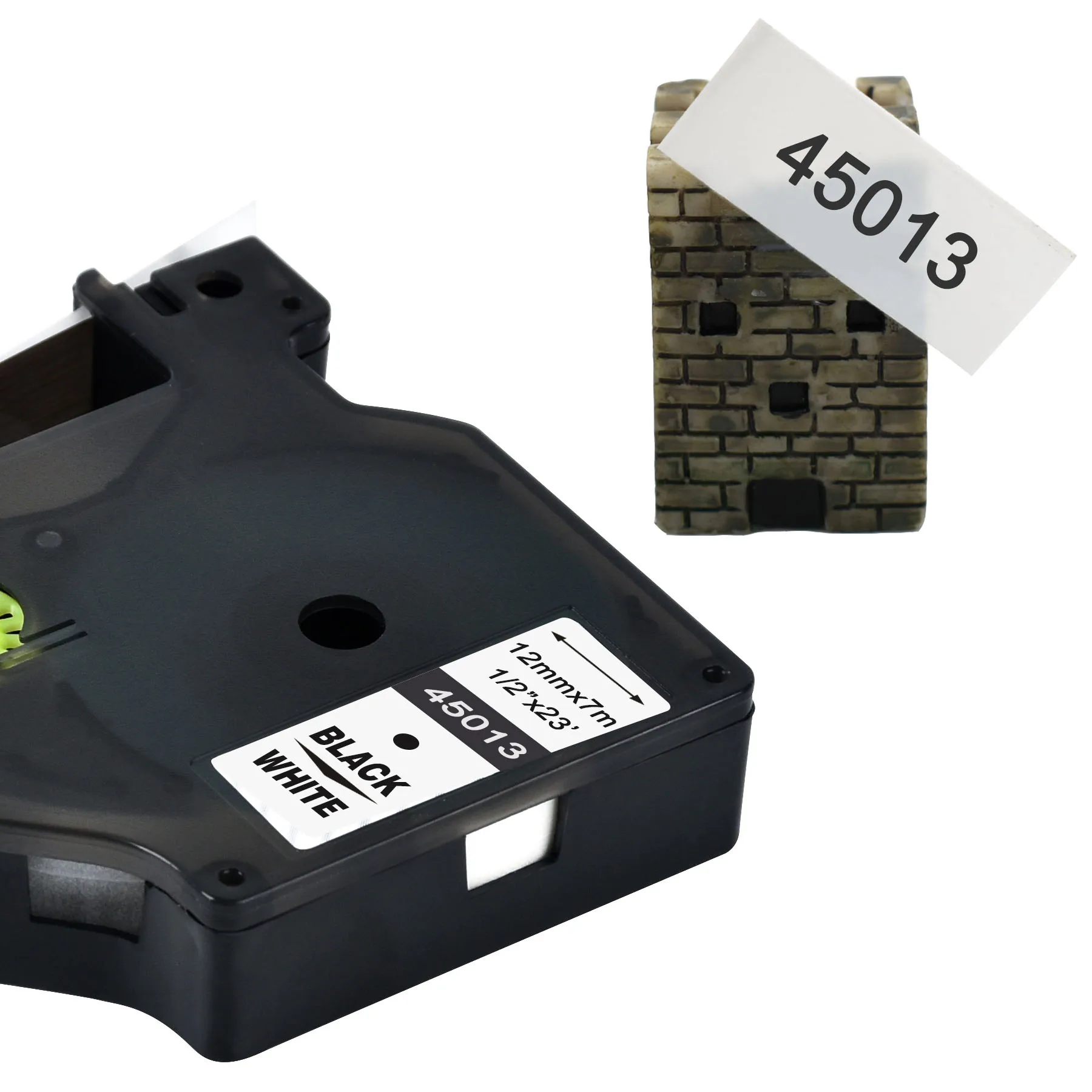 (Z 1 bezpłatnym prezentem) 18 sztuk 9mm 3D tłoczenie instrukcja taśma do plastiku 3D tłoczenie taśma z etykietami dla Dymo 12695 1540 1610 1880 — zdjęcie produktu 3