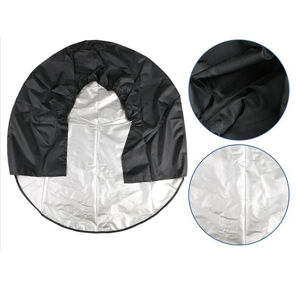 Cubierta de neumático impermeable 420D Oxford, funda de rueda de neumático a prueba de sol, bolsa protectora, accesorios exteriores para RV, camión,