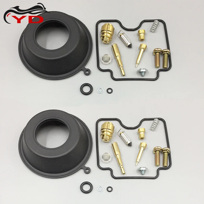 Carburetor Repair kit for Suzuki XF650U XF650 XF 650U 650 U 1997-2002 Equipped with rubber diaphragm