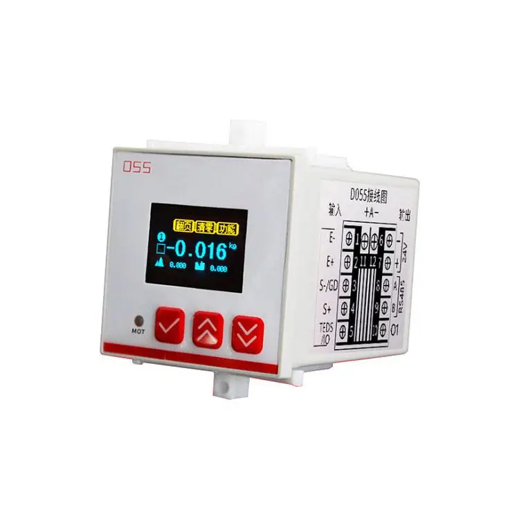 Load Cell Display Instrument Rs485 Amplifier Weight Mini Tester for Force Sensor Simulator Weighing Indicator